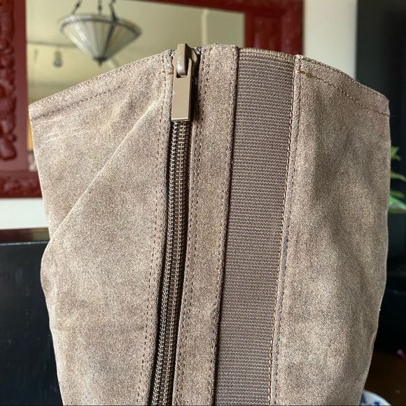 NWT TORRID WW/CALF Brown Oiled Suede Buckle Boot - Picture 12 of 16